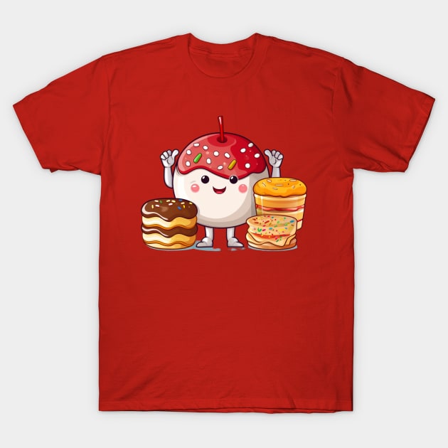 Donut kawaii  junk food T-Shirt cute  funny T-Shirt by nonagobich